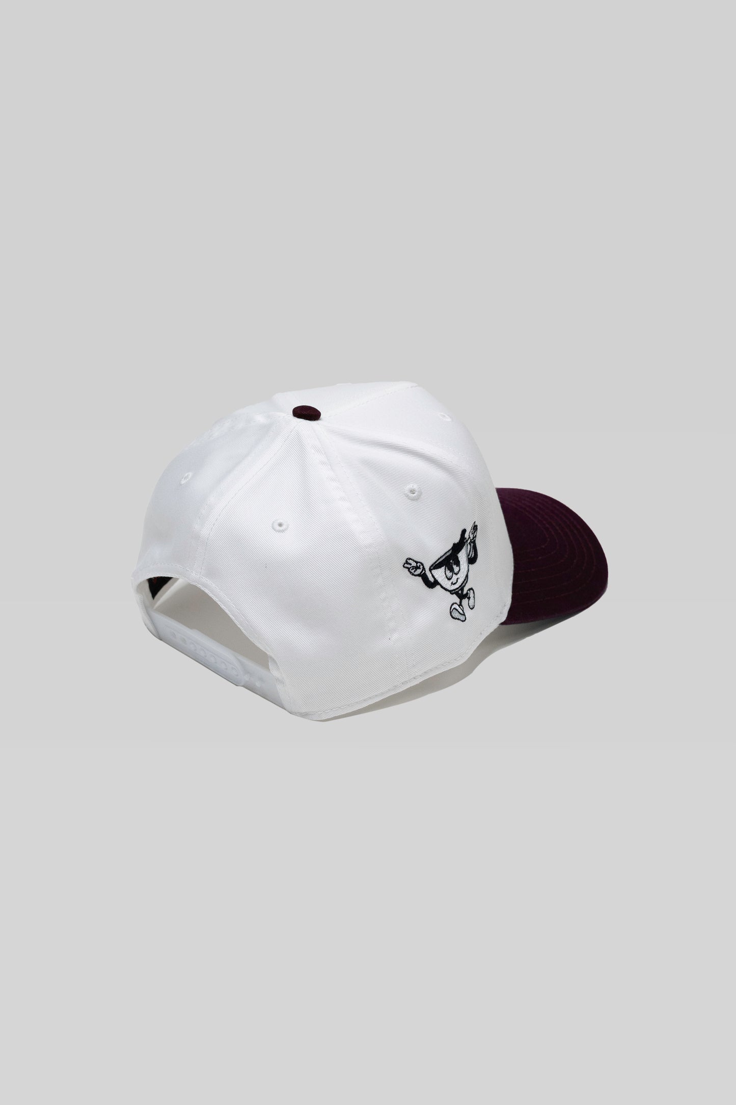 TCP SNAPBACK (WHITE/BURGUNDY)