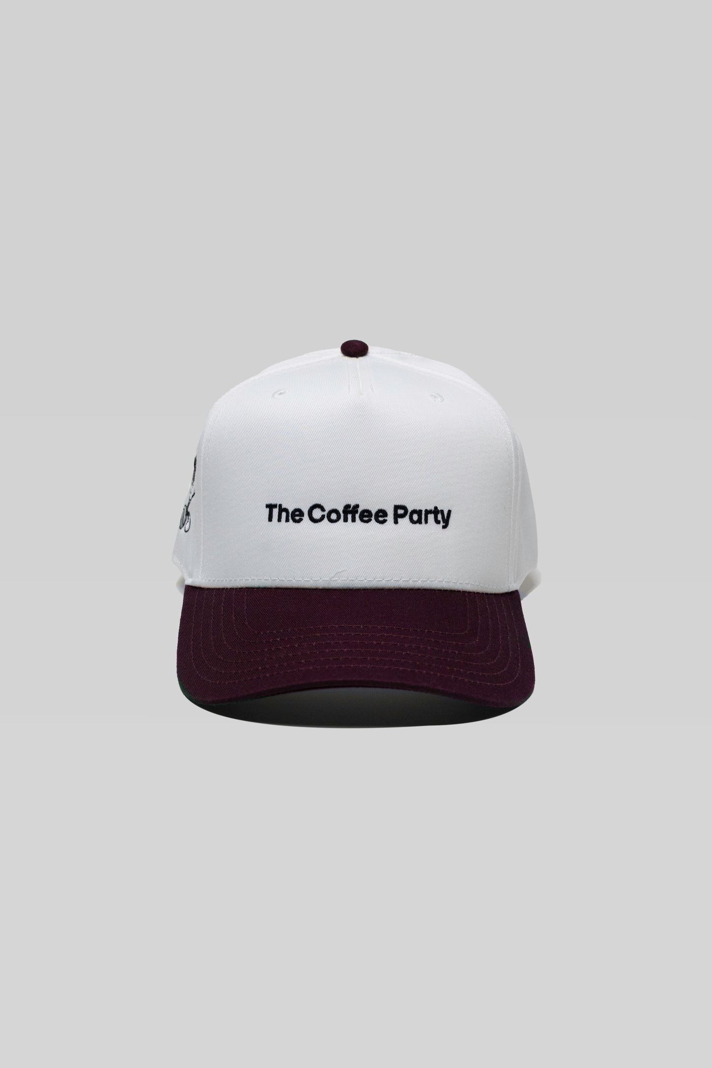 TCP SNAPBACK (WHITE/BURGUNDY)