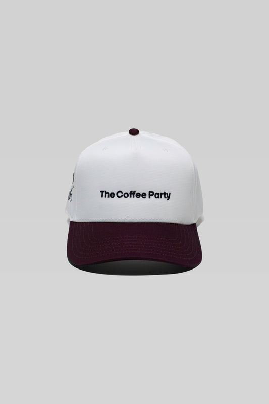 TCP SNAPBACK (WHITE/BURGUNDY)