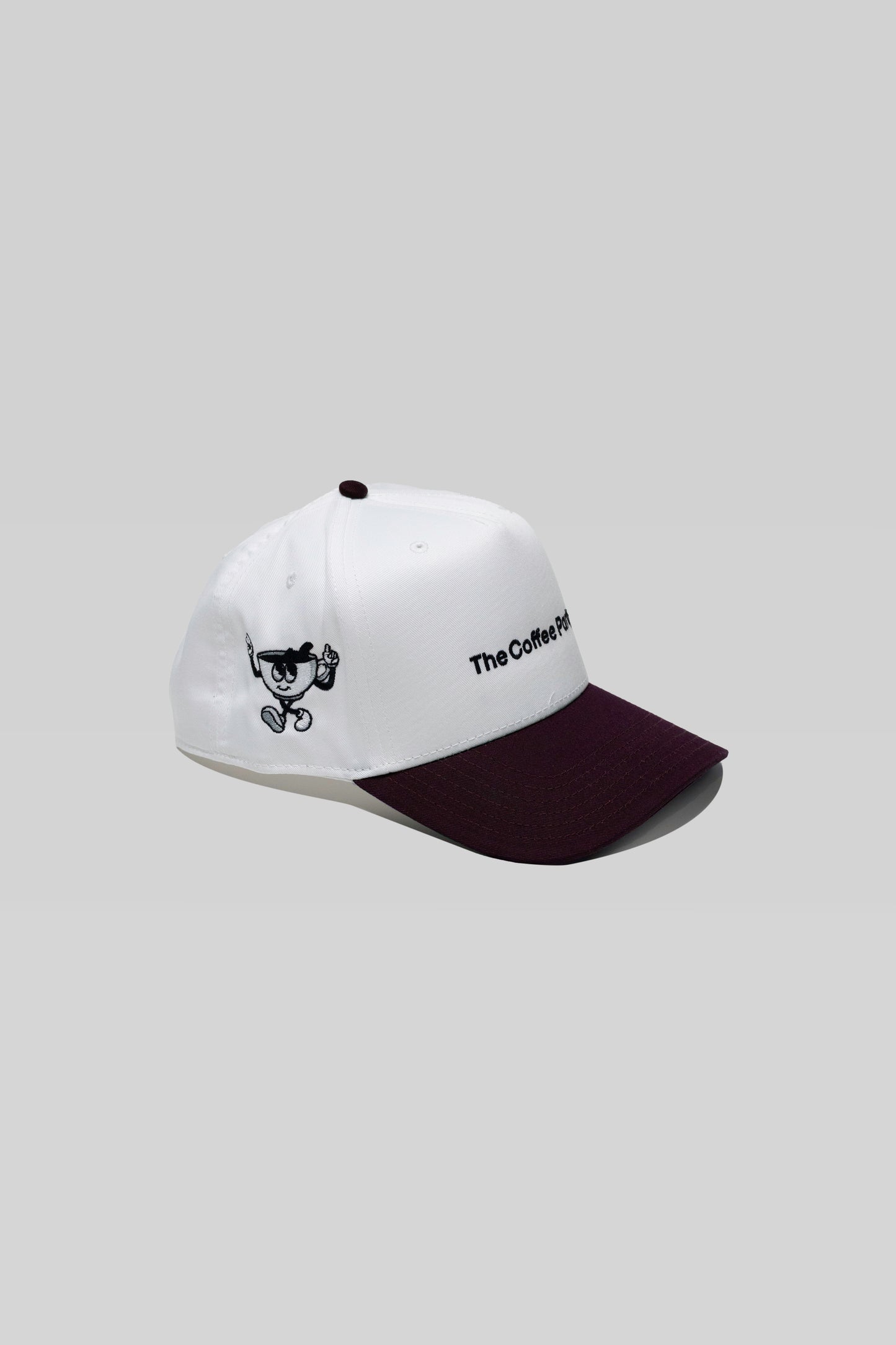 TCP SNAPBACK (WHITE/BURGUNDY)